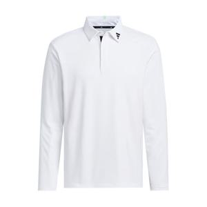 아디다스 골프 남성 25FW 자카드 폴로 긴팔 셔츠 JM9538