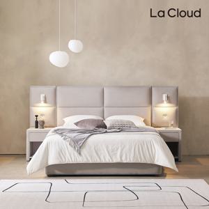 라클라우드 호텔식 바움 기능성 패브릭 평상형 침대프레임 Q/K(퀸/킹 공용)