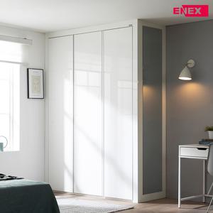 버클리 작은방 붙박이장 일반형화이트 하이그로시 1701~1850mm