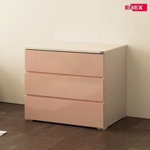에넥스 컬러핏 싱글장-3단 서랍장 거울미포함