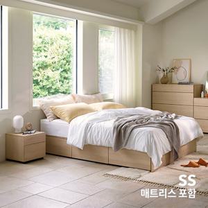 반트 무헤드 수납침대SS, 매트리스포함