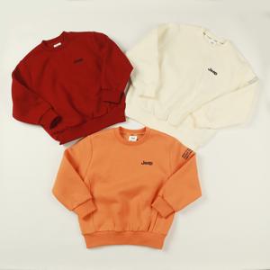 기모 레터링 자수맨투맨  KP4TSU849