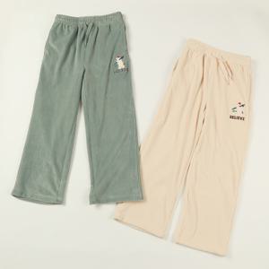 스키베어 벨로아골지 스트레이트팬츠  KP4TPU957