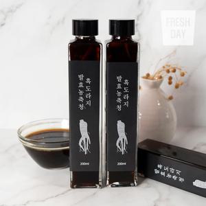 하화숙명인 쌀누룩 발효 흑도라지 농축청 200ml+200ml