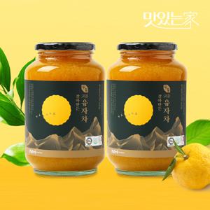 레몬차보다 향긋한 갈아만든 고흥 유자차 유자청 2kg+2kg