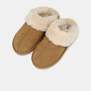 여성 가볍고 따뜻한 캐쥬얼 방한 하퍼 뮬 7LG7696