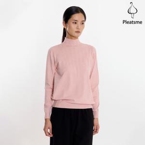 [최초가 78000원] 반 하이넥 트라이앵클 라인 니트 티셔츠_EKTSW025011