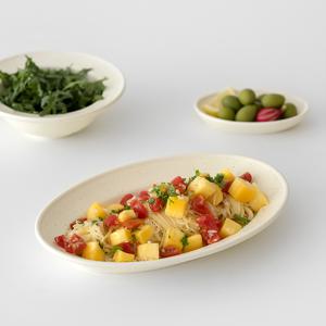 [국내생산]  히어 무광 오발 플레이트 L 3color