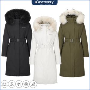 디스커버리 25FW신상 여성 밀포드 베르텍스 벨티드 구스다운 롱패딩 DWDJ9B056