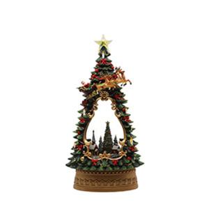 [FOCUSIS] LED_뮤직박스 클래식 글리터 트리 / FOC-BV23WDL010