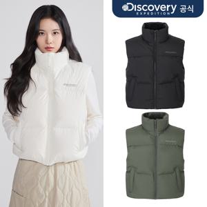 여성 올리브 크롭 다운 패딩베스트 3종 택1  DWDV91056-SET