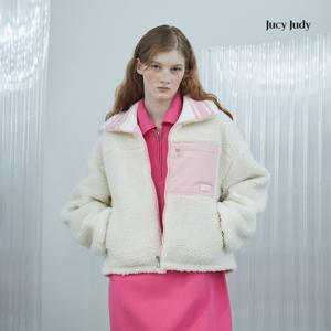 J뒷판자수로고포인트뽀글이점퍼 JXRF720B