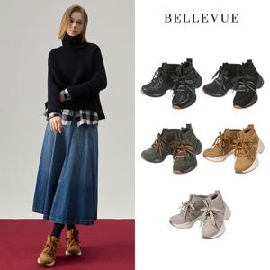 [BELLEVUE]벨뷰 25FW 리베르타 하이탑 스니커즈