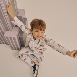 오르시떼 아동 G022 스케이트루이 긴소매 파자마 세트
