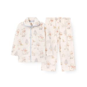 오르시떼 아동 G043 빅해피윈터루이 긴소매 파자마 세트