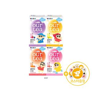 짱구X아워티 콤부차 10p 3개 골라담기 BEST 혼합구성 총 30p (자몽/베리/레몬/복숭아)