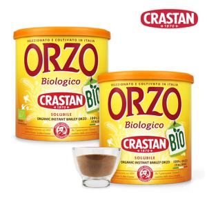 크라스탄 오르조 유기농 보리차 디카페인 보리 커피 125gX2통 카페인없는 차 임산부