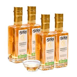 모데나 유기농 화이트 발사믹 식초 비니거 글레이즈 250mlX4병 샐러드 소스