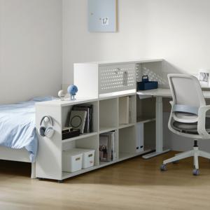 멘디 2000폭 3단 파티션책장