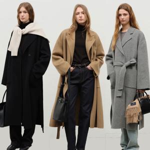 던스트 HANDMADE CASHMERE ROBE COAT_UDCO4D231