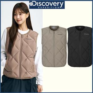 디스커버리 25FW 신상 여성 디하스 튜브 다운 패딩베스트 조끼 DWDV74056 CJDTT