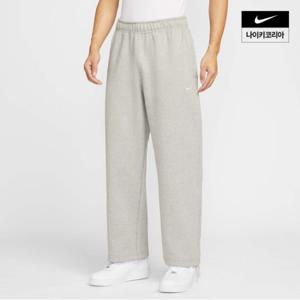 남성 솔로 스우시 플리스 오픈 헴 팬츠 HV1091-063