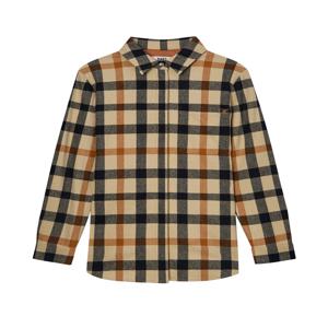 닥스 여성 [[24FW]] DLSH4DE93W3 [울] 브라운 체크 긴소매 셔츠