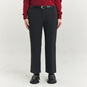 헤지스 여성 [[24FW]] HSPA4DC02CG [기모][부츠컷] 차콜그레이 에센셜 팬츠