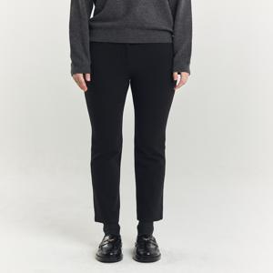 헤지스 여성 [[24FW]] HSPA4D001BK [기모][슬림핏] 블랙 팬츠