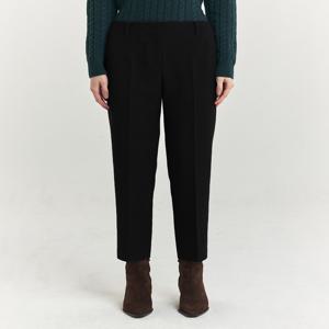 헤지스 여성 [[24FW]] HSPA4DC04BK [기모][슬림핏] 블랙 에센셜 팬츠