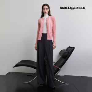 [온플] 칼라거펠트 25FW 울실크카멜 와이드 팬츠