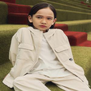 MKF4JJ3414 탑텐키즈 공용 밸런스 도비 후드 점퍼