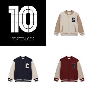 MKF4EC3201 탑텐키즈 공용 소프트 터치 집업 가디건