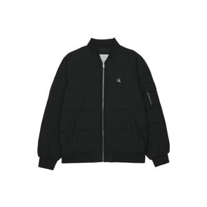 남성 나일론 퀼팅 다운 봄버 자켓 블랙 J326806-BEH