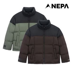 공용 코코 블럭 다운자켓_7KF2069