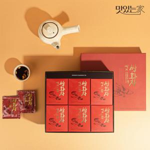 쌍계명차 견과류 가득 쌍화차 세트+쇼핑백