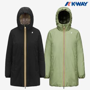 [정가:629,000] 까웨 여성 소피 스트레치 더블 리버시블 덕다운 롱패딩 자켓 Y234EWD951