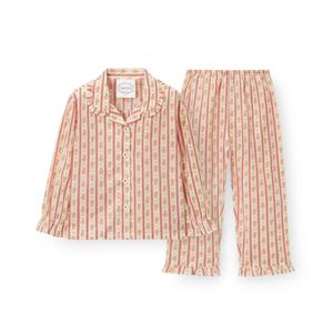 [롯데백화점]여아동 G020 베이글베어RD 긴소매 파자마 세트 OR25FGGEG020