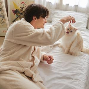 [롯데백화점]남성 C811 윈터띠아모IV 긴소매 파자마 세트 OR25WMGEC811