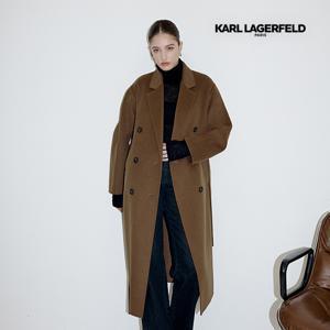 칼라거펠트 테일러드 핸드메이드 코트