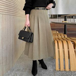 [브리치]  / 바네사 울 스커트 (2color)