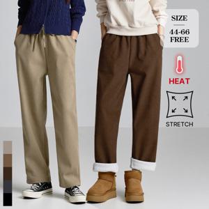 [브리치]  / 겨울 기모 밴딩 세미와이드 팬츠 (P2488)