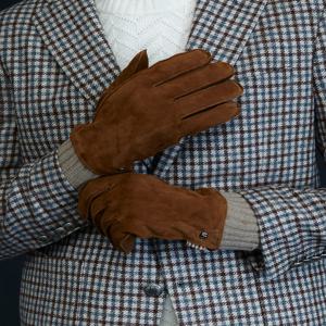 액세서리 [[24FW]] DCGV4F175CM [남성장갑]카멜 염소가죽 스웨이드 스마트폰터치 장갑