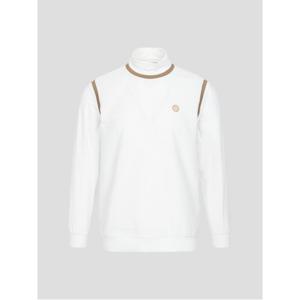 남성 시어서커 AIO 긴팔 티셔츠  화이트 (BJ5341B091)