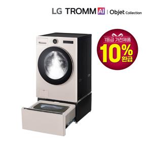 LG 오브제 워시콤보 스팀 미니워시팩 FH25ESX 베이지 1등급