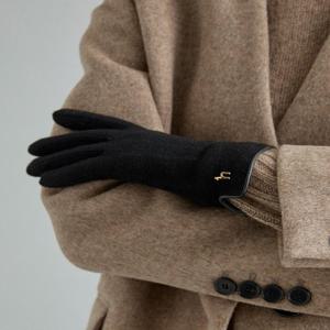 헤지스 액세서리 [[25FW]] HIGV5F001BK [선물추천][인기급상승][백화점BEST][여성장갑] 블랙 퍼피