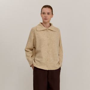 [최초가 158000원] 래글런 버튼 니트 가디건_EKCDW125006