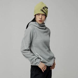 꽃쌤추위 따뜻하고 가벼고 멋스러운 폴라텍 알파120 후드 티셔츠LSS25021