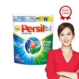 퍼실 디스크 캡슐 세탁세제 26입 1개(파워/실내건조 택1)