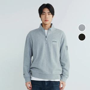 [롯데백화점]남녀공용 기모 반집업 맨투맨 티셔츠 B234Z1030P